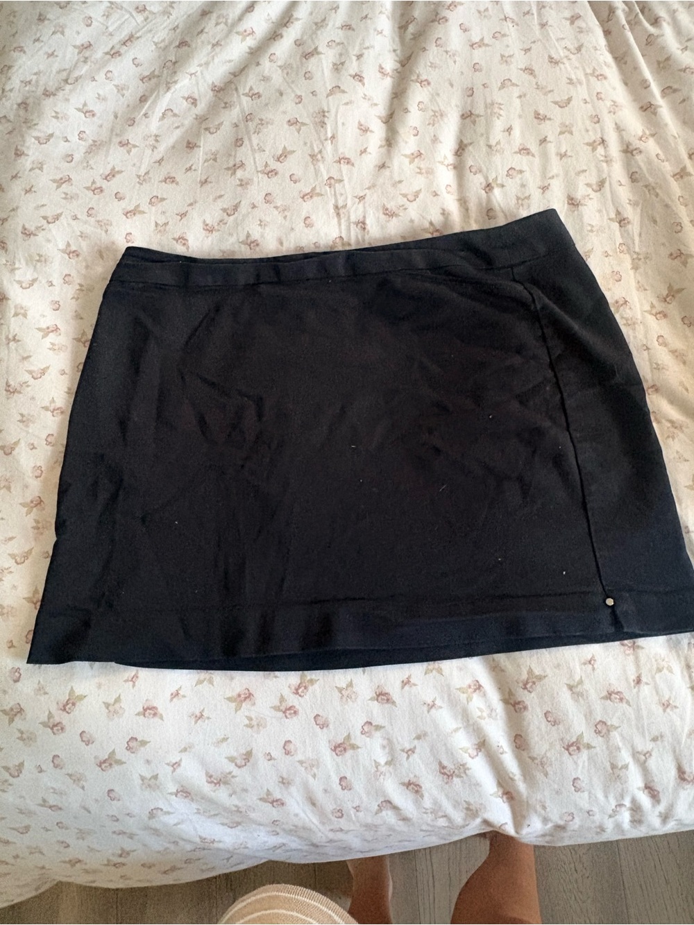 croft & barrow Black Mini Skirt